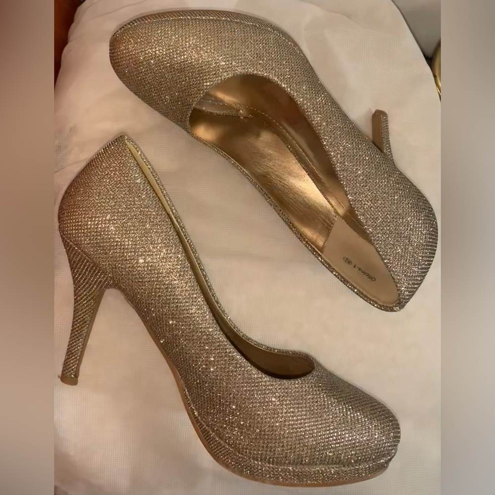 Glittery Heels